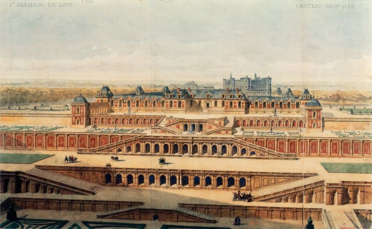 Photo du Monument Historique Restes du château Neuf situé à Saint-Germain-en-Laye