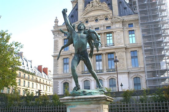 Résultat de recherche d'images pour "STATUE "RETOUR DE CHASSE tuileries"