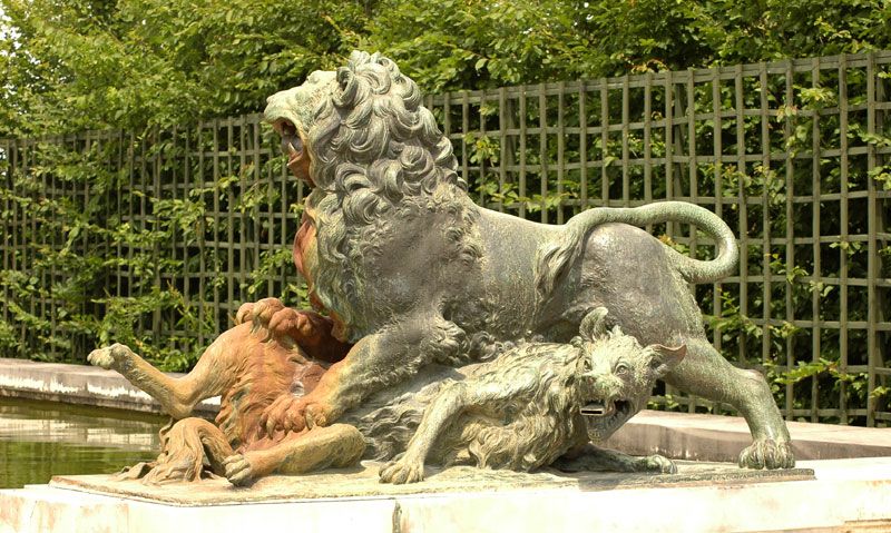 Versailles_Fontaine_Soir_Raon_Lion_Loup