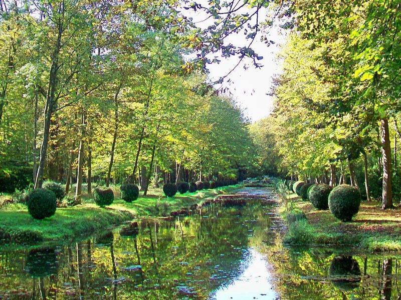 canal du hameau subsistant du XVIIe siècle