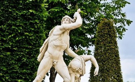 Paetus se donnant la mort après que sa femme Aria ait préféré mourir avant lui