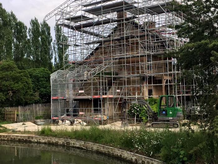 Début des travaux, 2016