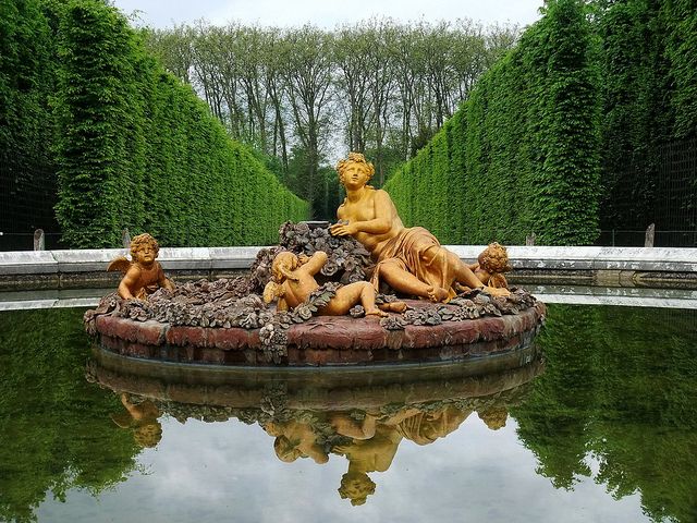 Bassin de Flore au Printemps