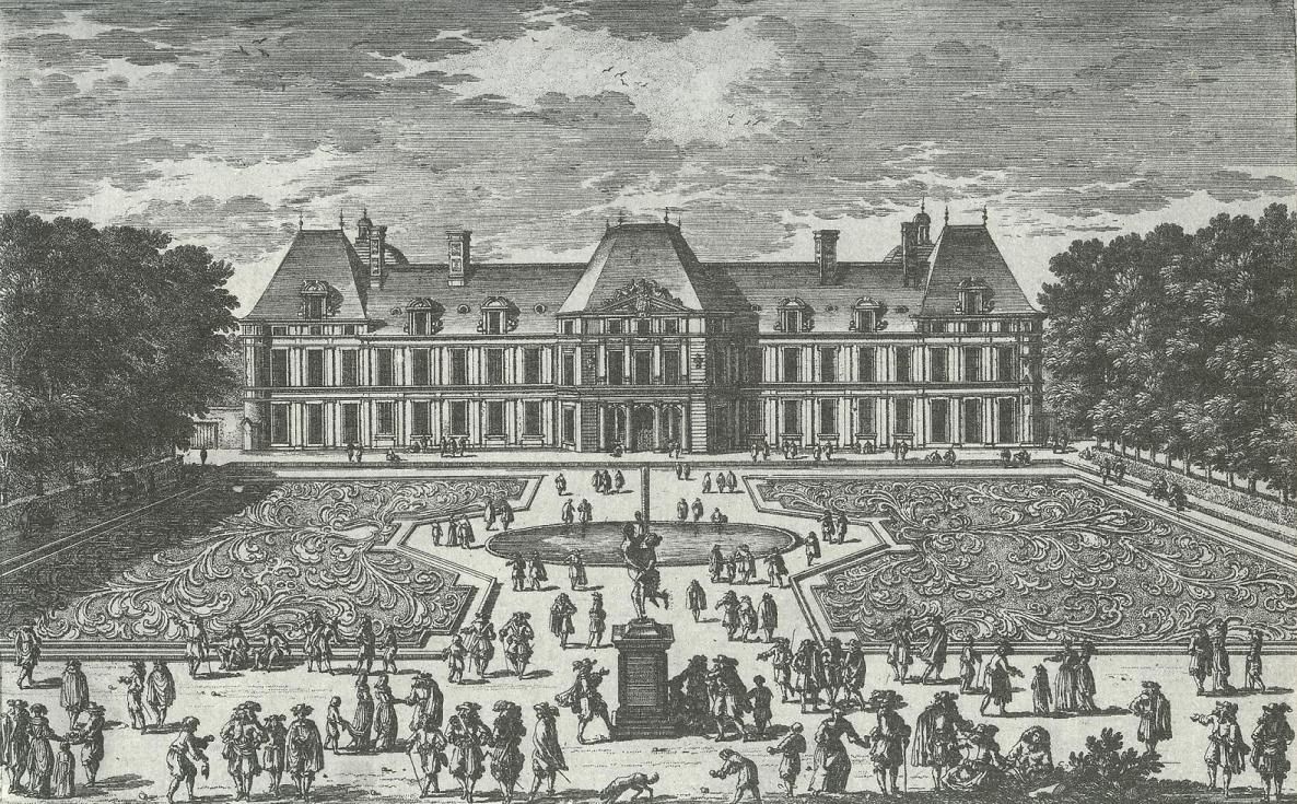 Château du côté des parterres,
