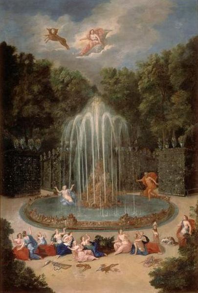 Le plus rocaille : le bosquet de la Montagne d’eau - auj. Bosquet de l’Etoile