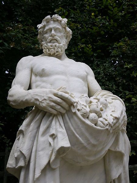 Terme en marbre blanc de Archimole dit Bacchus, bosquet de la Girandole