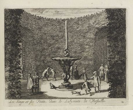 Fontaine du singe et ses deux petits