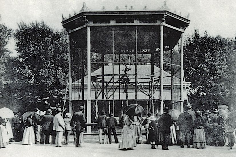 Cage aux singes - fin XIXe, début XXe siècle