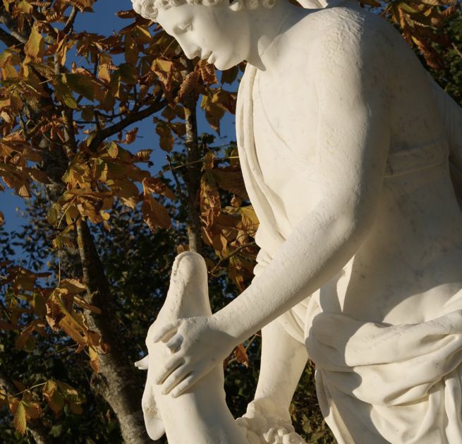 Cyparisse et le cerf adoré qu'il tuera par mégarde