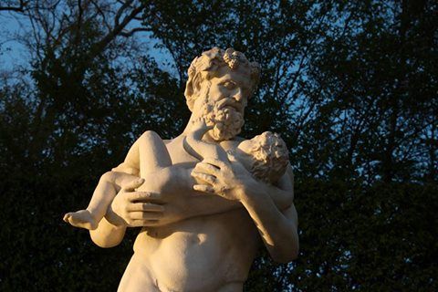 Statue de Bacchus et Silène