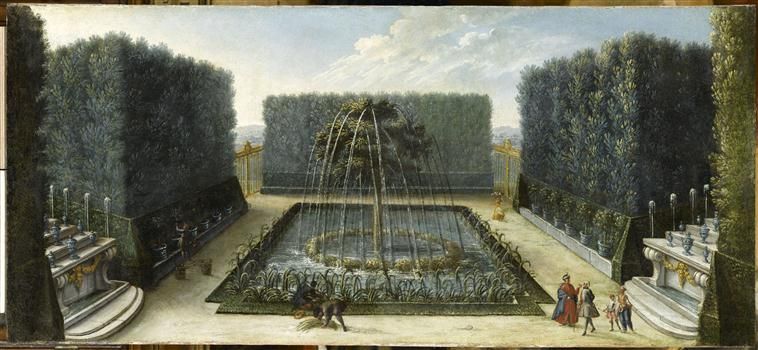 Le plus baroque : le bosquet du Marais - auj. auj. Bosquet des Bains d’Apollon